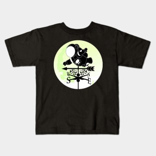 Spaceman Weathervane Kids T-Shirt